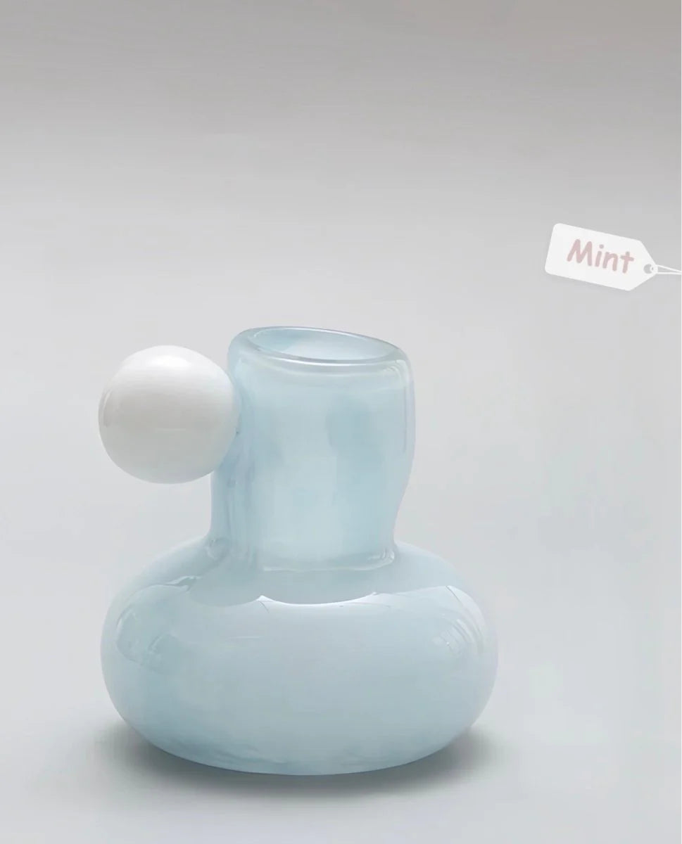 Bonbon Mini Decorative Jar, Whimsical Dopamine Decor Object
